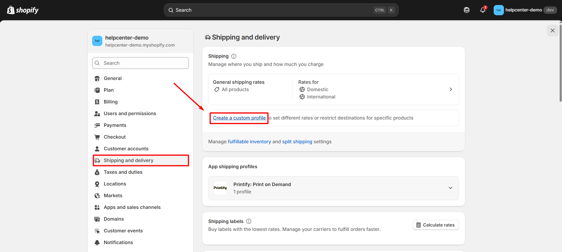 set-free-shipping-manage-separate-profile