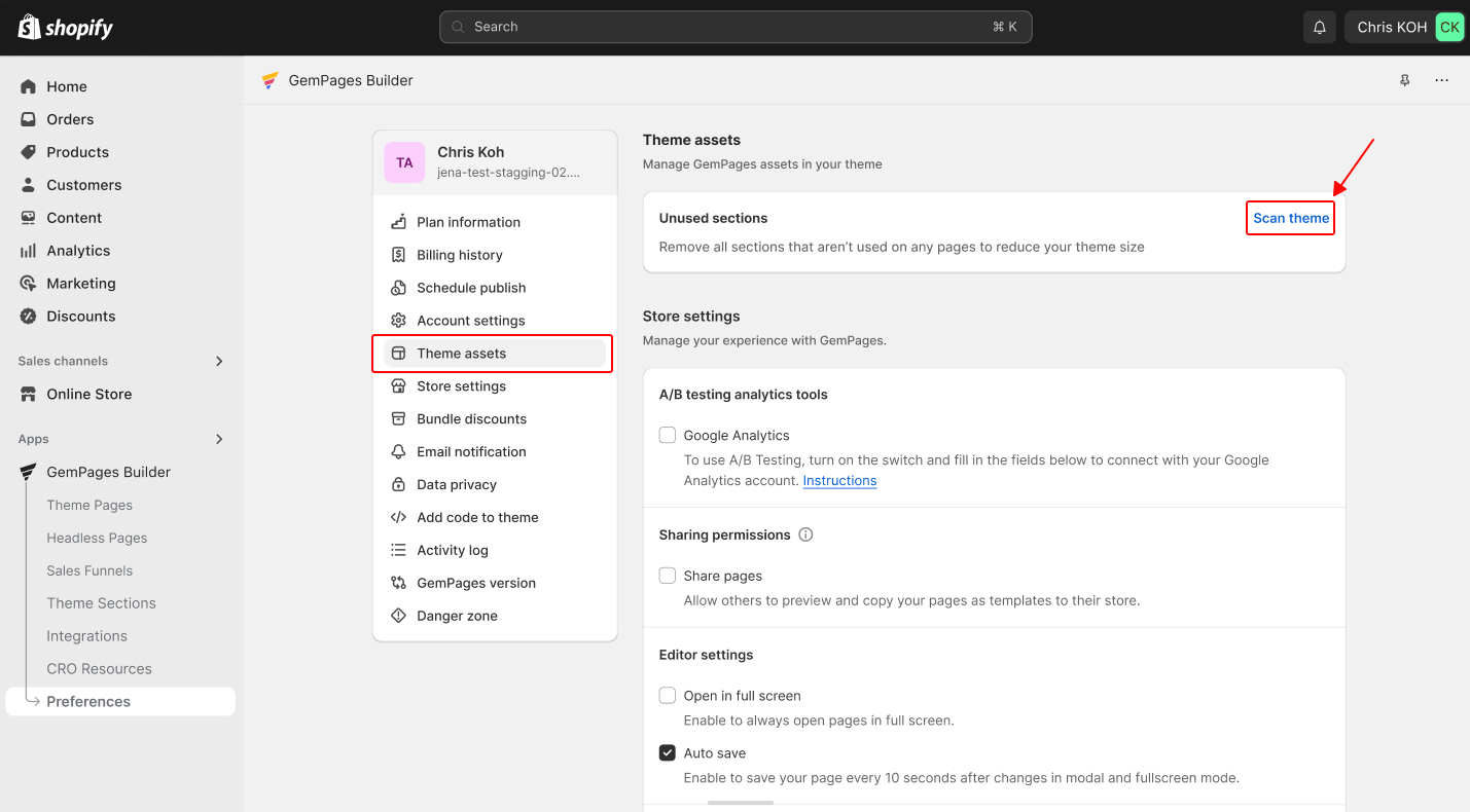 delete-unused-section-scan-theme