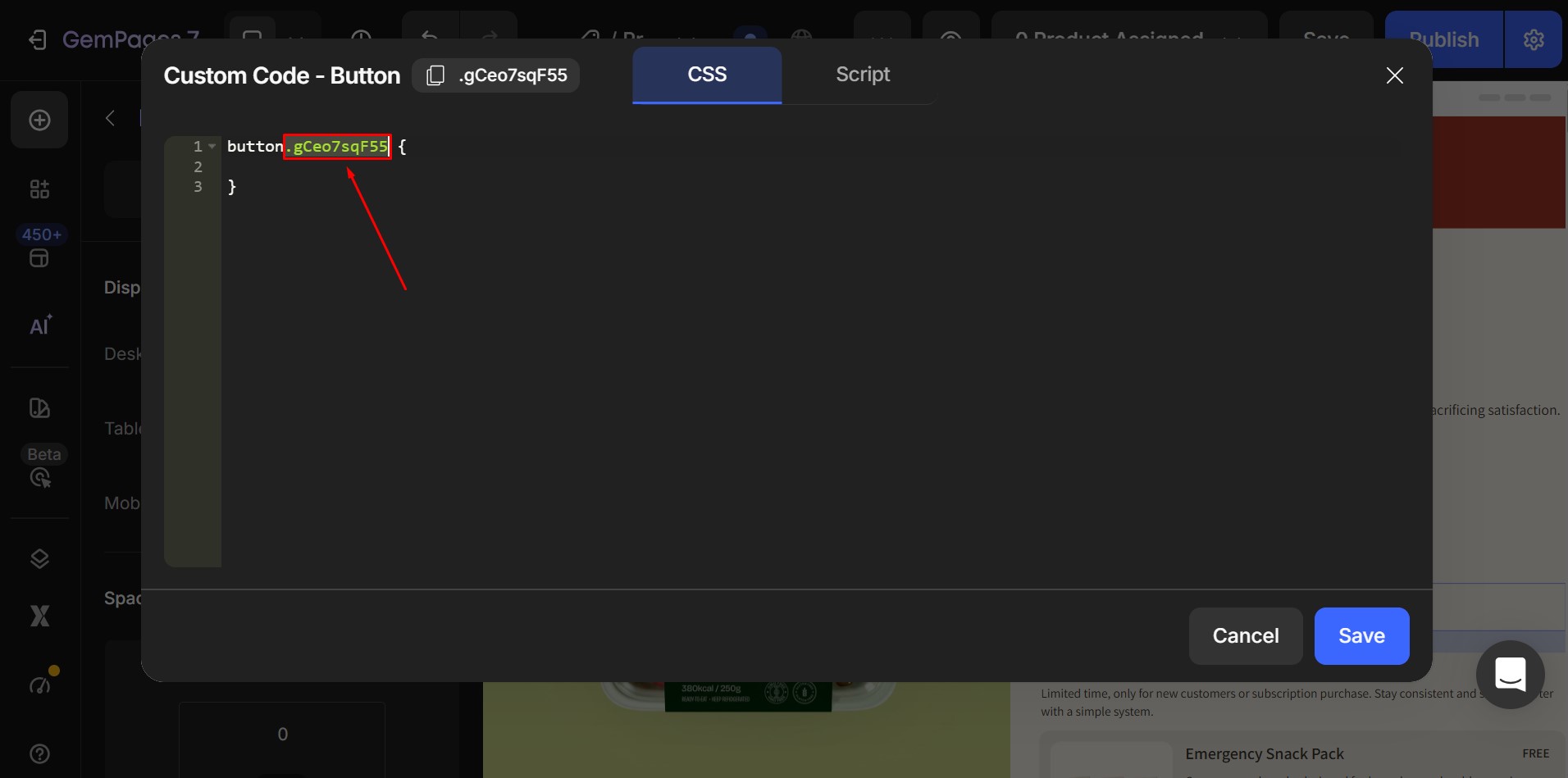 add-shadow-button-text-copy-class
