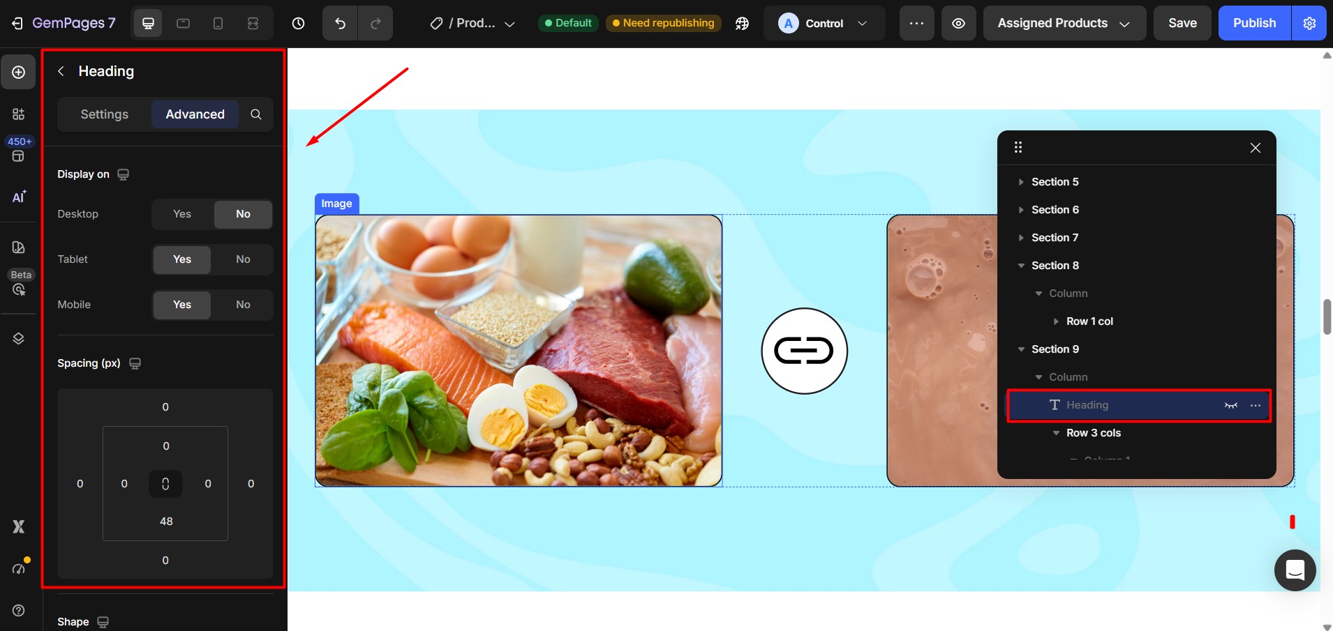 customize-hidden-element