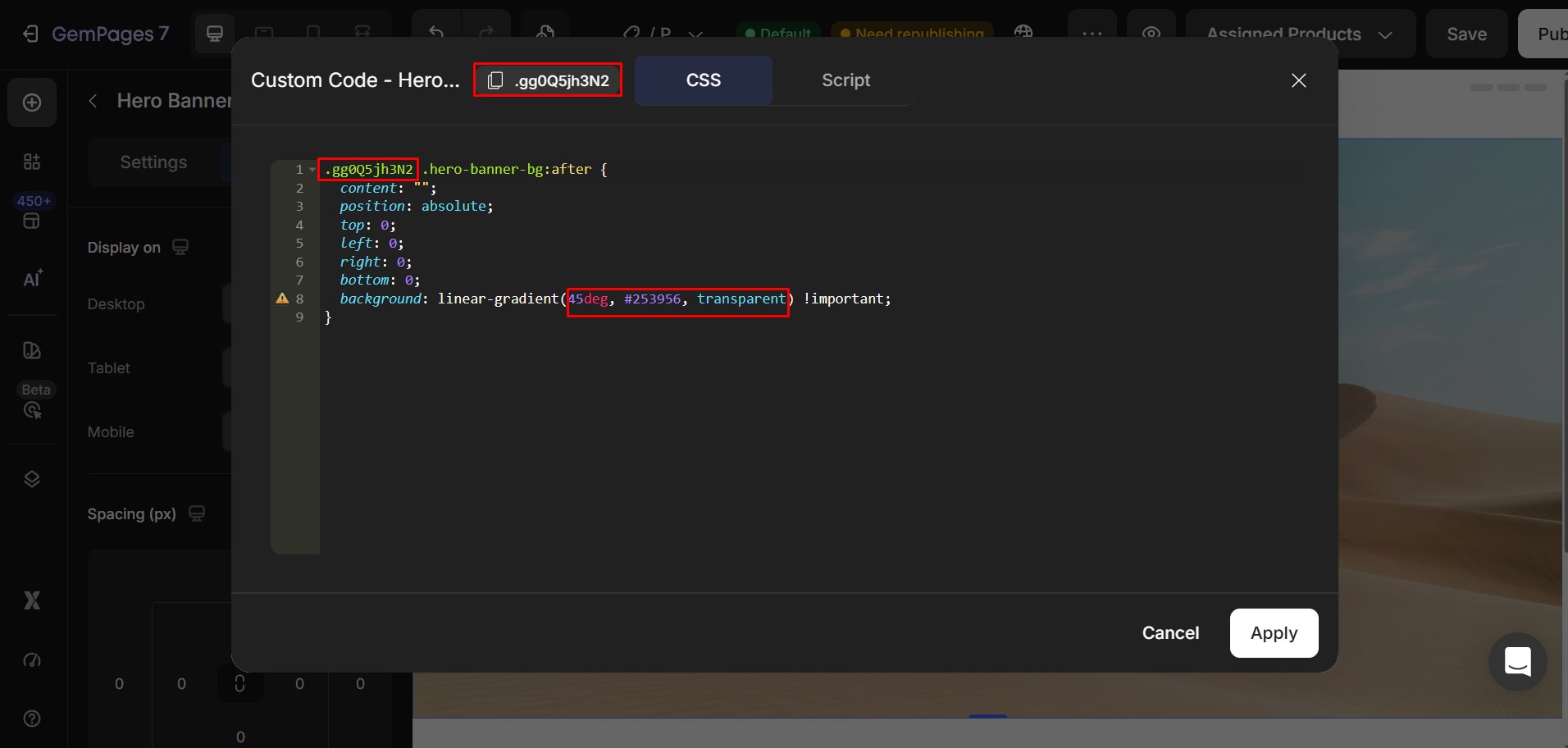 hero-banner-overlay-paste-code